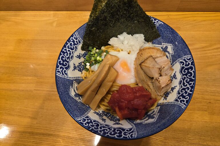 トマとまぜそば